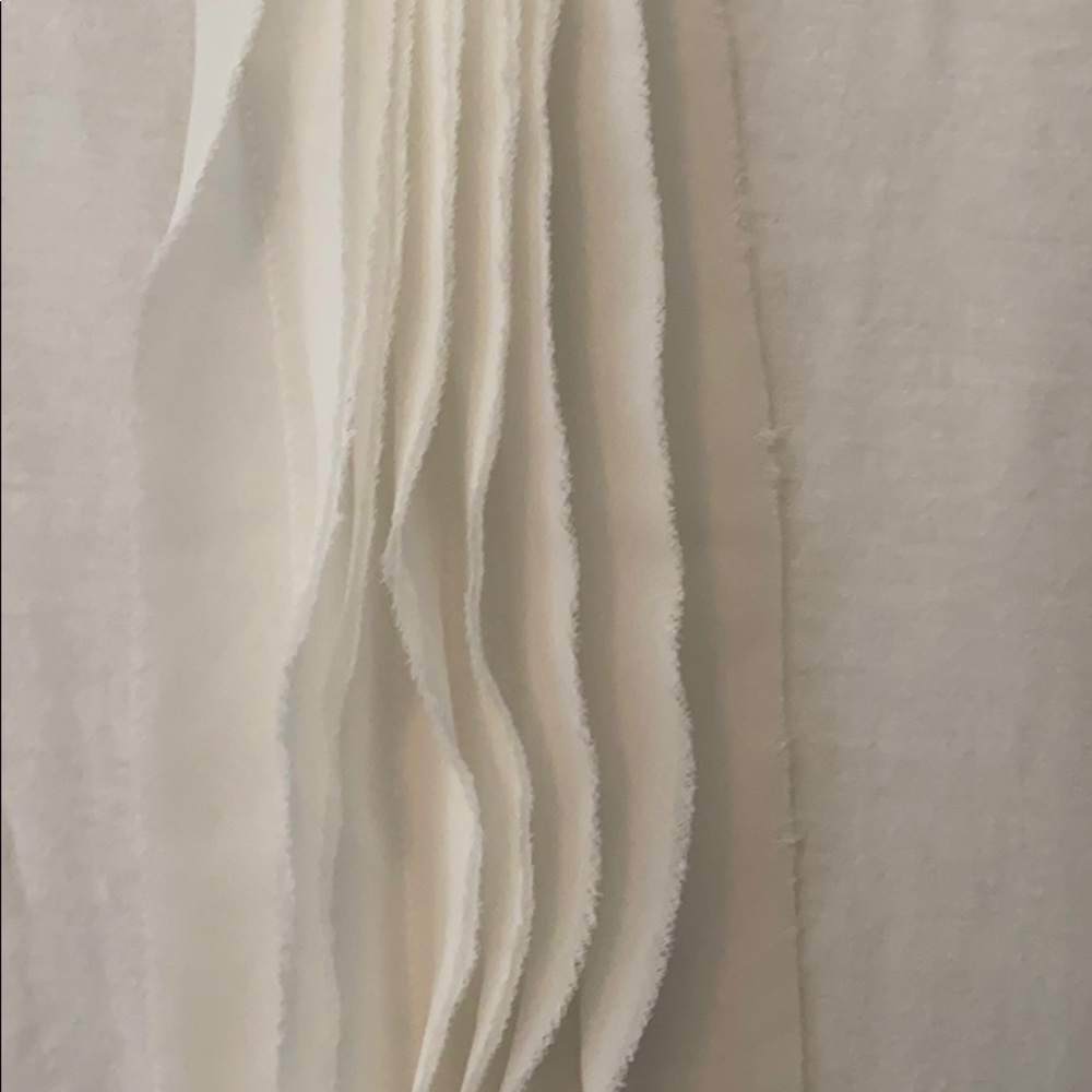 Raw Edge Ruffle Tank - Picture 3 of 5